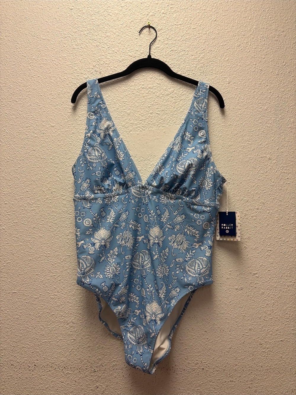 Women's Roller Rabbit One-Piece Swimsuit Size XL #851